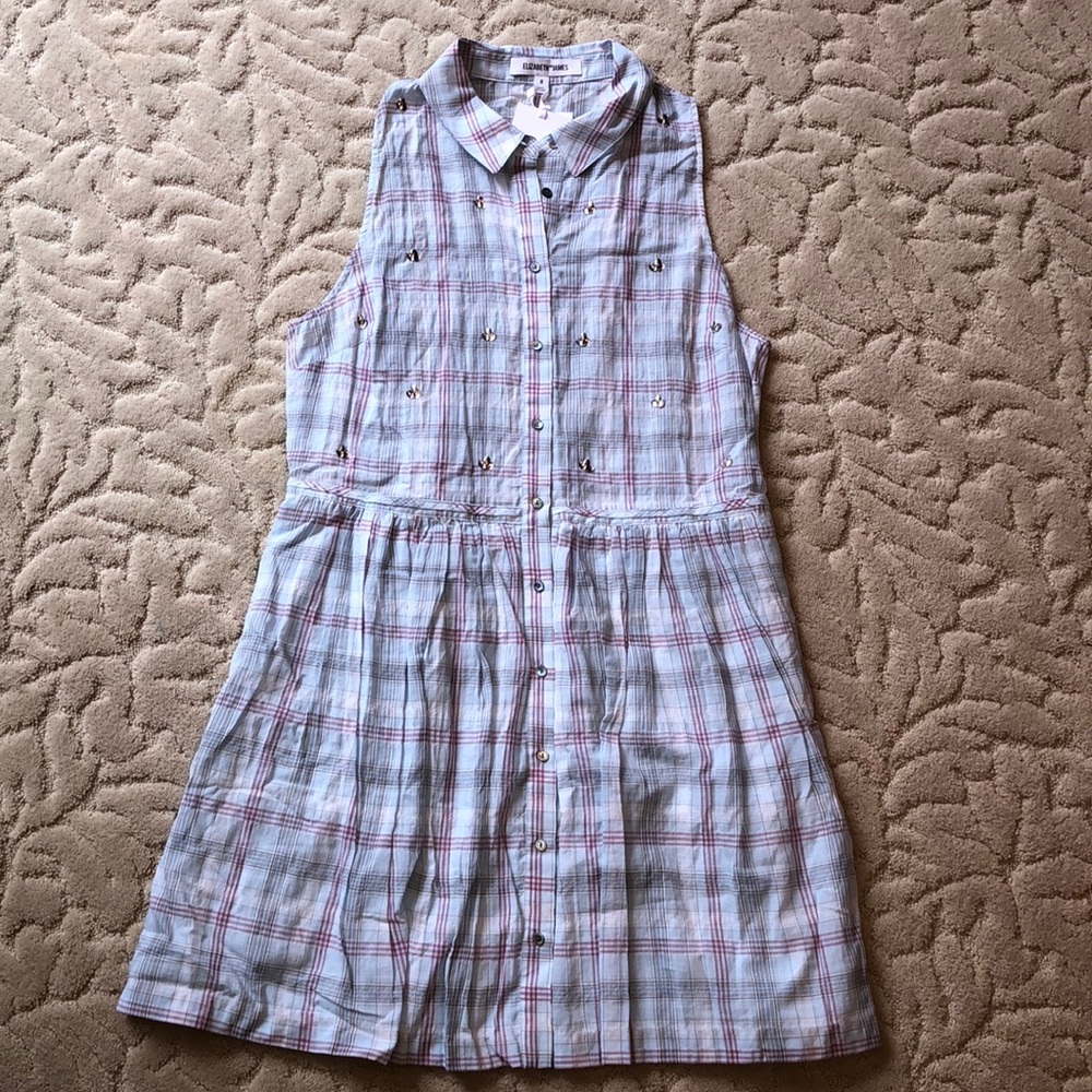 NWT Elizabeth & James Baby Blue Dress